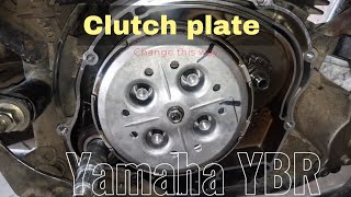 Yamaha YBR - Clutch plate #Clutch plate setting