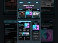 🌟 Glowing Gaming Website | mzcode01 #cssshorts #shorts #gaming #website #webdesign #coding
