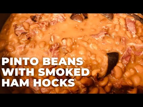 Pinto Beans with Ham Cheeks Recipe