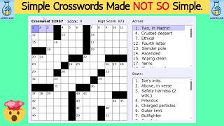 Can You Solve This SIMPLE Crossword?