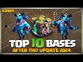 AFTER UPDATE🔥TOP 10 BEST TH14 WAR BASE | TH14 WAR BASE WITH COPY LINK | TH14 CWL BASE 2024 in coc 🤞