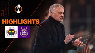 FENERBAHCE - ANDERLECHT | Jose Mourinho đại thắng đại diện Bỉ | Europa League 2024/25