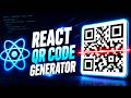 React QR Code Generator Tutorial | Build a QR Code App in React JS