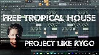 Как написать трек в стиле Kygo Tropical house/ How to make tropical House in Fl Studio