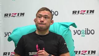 Yogibo presents RIZIN.28　扇久保博正 　試合後インタビュー