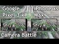 Google Pixel 3 XL Vs iPhone XS MAX Camera Test | Tech Redii