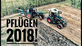 Obsthof Raddatz - Auf gehts den Acker umpflügen! Fendt Farmer 205P / Fendt 208V Vario!