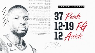 Damian Lillard Highlights (37 points) | Portland Trail Blazers | Jan. 23, 2023