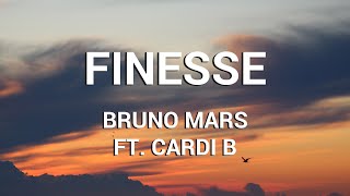 Bruno Mars Ft. Cardi B - Finesse (Lyrics)