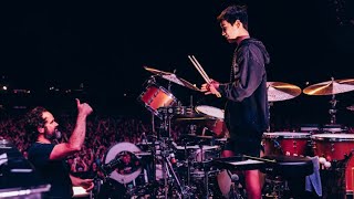 Australian 13 Year Old “James” Plays Drums With The Killers On “For Reasons Unkn