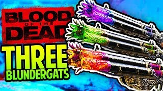 How To Get THREE BLUNDERGATS Easter Egg Tutorial (Black Ops 4 Zombies Blood of the Dead)
