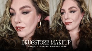 Playing with Drugstore Makeup. Covergirl. Colourpop. Revlon & More.