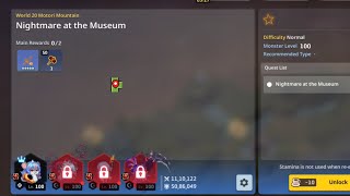 Guardian Tales ⚔️ Sub Quest : Nightmare at the Museum|| Guardian Sam Gaming