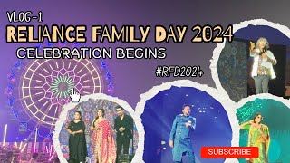 Reliance Family Day 2024 Celebration Day Vlog - 1 | Sukhvinder, Bharti, Anupama, Guthi’s Performance