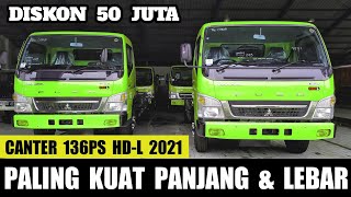 TRUK MITSUBISHI FUSO CANTER 136 PS HDL 2021 | Paling PANJANG & LEBAR