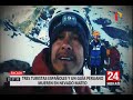 huaraz tres españoles y un guía peruano fallecen en nevado mateo