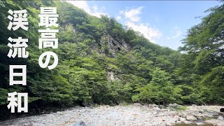 【渓流釣り】最高の渓流日和に那珂川支流の源流域で大きな岩魚たちと遊ぶ【栃木県】【渓流ベイトフィネス】【渓流ルアー】