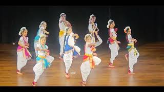 Bharathnatyam recital, students of Guru Vid.Lakshmi Gururaj @ Infosysyakshagana kalarangahall,Udupi