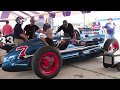Vintage Indy Cars- Startup and Race- Awesome Engine Sounds, Enjoy!!