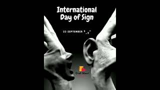 International Day of Sign Languages