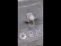 dmm 珠寶 流星鑽 莫桑石 moissanite 鑽石 gia cvd hpht 高碳鑽 摩星鑽 來圖客製化 量身訂製 18k金（1克拉 d color ）