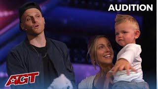 Dustin Tavella: TEARS AT JUDGES HEART STRINGS With Emotional Magic Act Inspired By his Adopted Son!