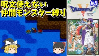 【ゆっくり実況】SFC版ドラクエ5 呪文使えないモンスター縛り Part5 滝の洞窟【レトロゲーム】