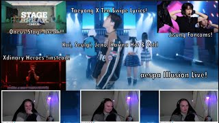 A MIX Video (Ten, Taeyong, Kai, Seulgi, Jeno, Karina, Oneus, aespa, Jisung, Xdinary Heroes) Reaction