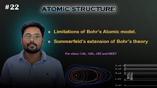 Sommerfeld atomic theory | Limitations of Bohr's Atomic theory | For class 11th, 12th, JEE, NEET.