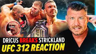 'Dricus Du Plessis BREAKS Sean Strickland!' | UFC 312 INSTANT REACTION