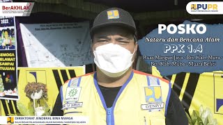 Posko Nataru dan Bencana Alam 2021 PPK 1.4 PJN Wilayah 1 Sumatera Selatan