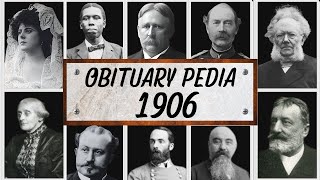 Famous Hollywood Celebrities We've Lost in 1906 - Obituary in 1906