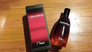 Dior Fahrenheit Fragrance Review (2015 Batch)