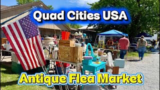 Picking Treasures at the Antique Flea Market - Quad Cities USA