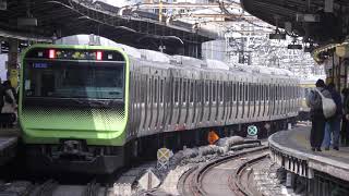 【4K】JR東日本山手線E235系トウ27外回り　新宿駅発車