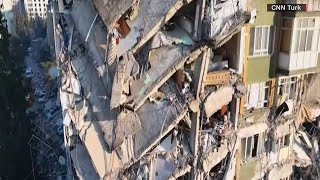 Turkey earthquake damage in Kahramanmaraş | Drone video