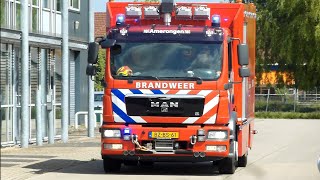 [Prio 1] Veel Brandweer \u0026 Ambulance bij een Brandweer wedstrijd in Groenenkan!