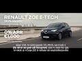 RENAULT ZOE E-TECH - 100% Electric