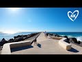 Stunning Beach to Lighthouse Virtual Walk - Australia's Gold Coast Spit - 4K Treadmill Background