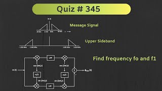 Single Sideband Generation (using Weaver's Method) | Quiz # 345