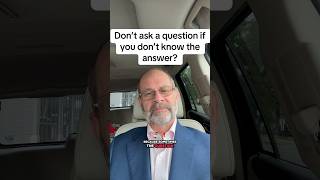 Don’t ask the question if you don’t know the answer? #trial #crossexamination #lawyer #witness