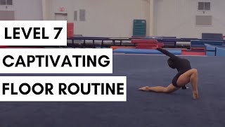 Captivating Gymnastics Floor Routine | Taylor Krippner