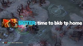 Time to BKB Tp Home | Trash Talk Dota 2