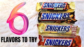 SNICKERS Chocolate * I have tasted 6 flavors, how about you?