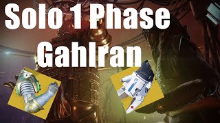 Solo 1 Phase Gahlran (Season Of Plunder)