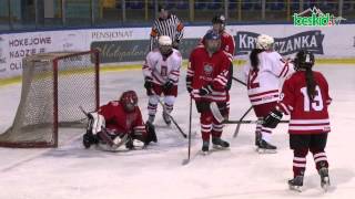 Polska U-18 - Polska Seniorki 3:9 (0:5, 3:3, 0:1)