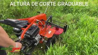 MOTOAZADA AGROGER CON DISCOS CORTAMALEZA DESBROZADOR 16HP GASOLINA PROFESIONAL