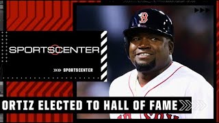 David Ortiz elected into the Baseball Hall of Fame in first year on ballot | SportsCenter