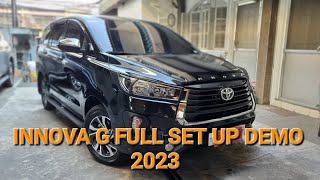 INNOVA 2023 60KM BNEW FULL SET UP DEMO VIDEO