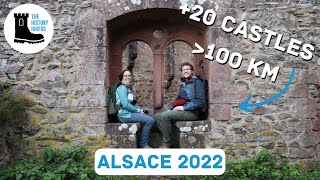 Hiking through castle ruin country!  |  Alsace 2022